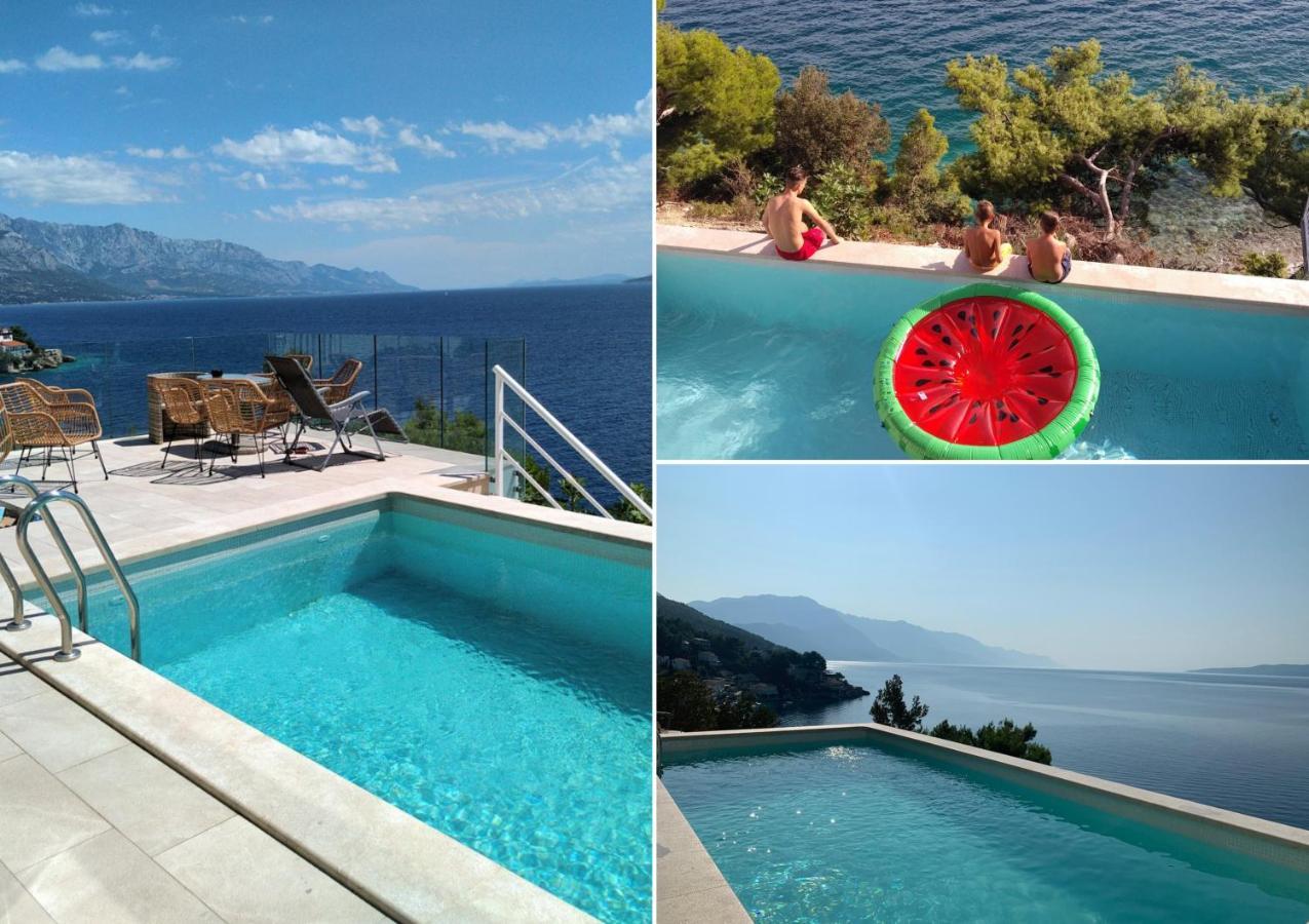 Beachfront Holiday Home - Private Heated Pool Мимице Екстериор снимка